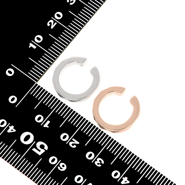 シルバーペアイヤーカフ