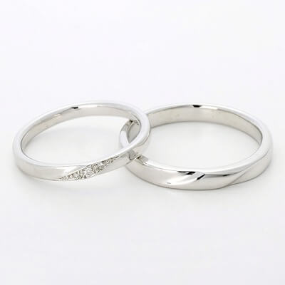 ホワイトゴールドペアリング