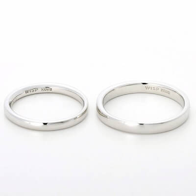 ホワイトゴールドペアリング