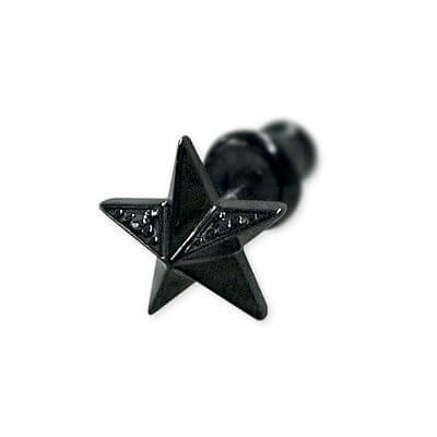 M'S COLLECTION シルバースタッドピアス(片耳用)