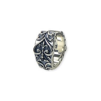 M'S COLLECTION シルバーフープピアス(片耳用)