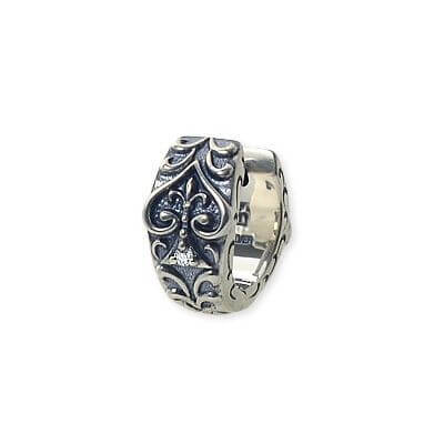 M'S COLLECTION シルバーフープピアス(片耳用)