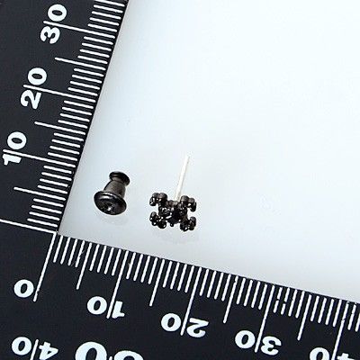 シルバースタッドピアス(片耳用)