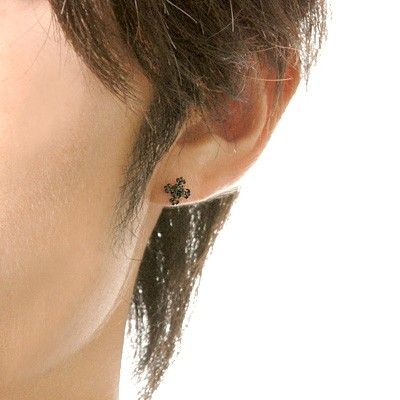 シルバースタッドピアス(片耳用)