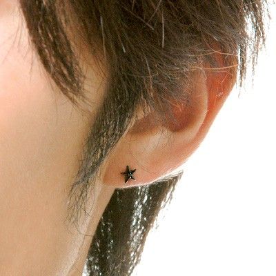シルバースタッドピアス(片耳用)