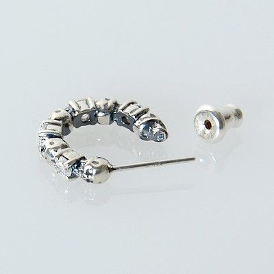 シルバーフープピアス(片耳用)