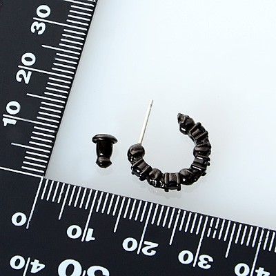 シルバーフープピアス(片耳用)