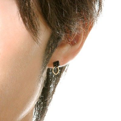 シルバースタッドピアス(片耳用)