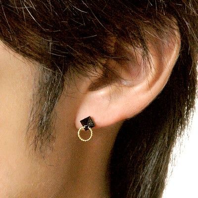 シルバースタッドピアス(片耳用)