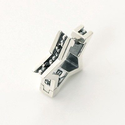 シルバーフープピアス(片耳用)