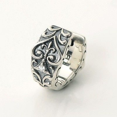 シルバーフープピアス(片耳用)