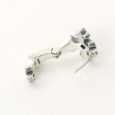 シルバーフープピアス(片耳用)