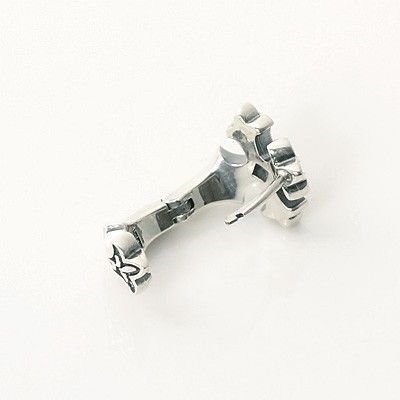 シルバーフープピアス(片耳用)