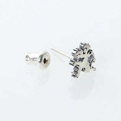 シルバースタッドピアス(片耳用)