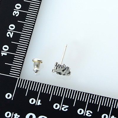 シルバースタッドピアス(片耳用)