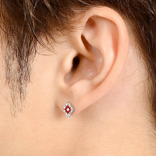 シルバーピアス(片耳用)