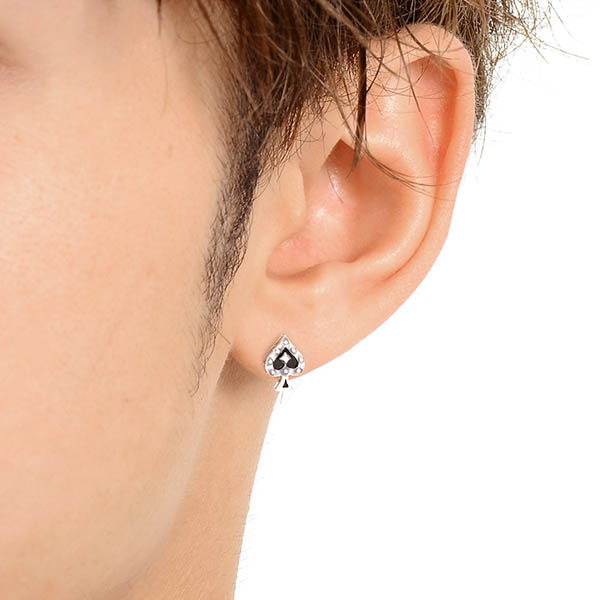 シルバーピアス(片耳用)