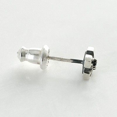 シルバースタッドピアス(片耳用)