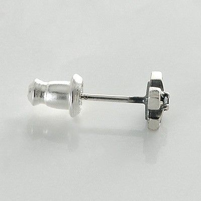 シルバースタッドピアス(片耳用)