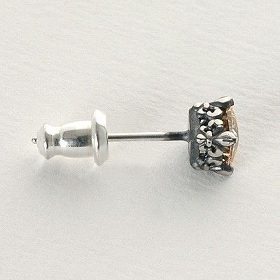 シルバースタッドピアス(片耳用)