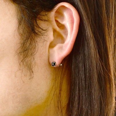 シルバースタッドピアス(片耳用)