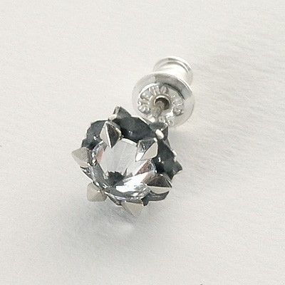 シルバースタッドピアス(片耳用)