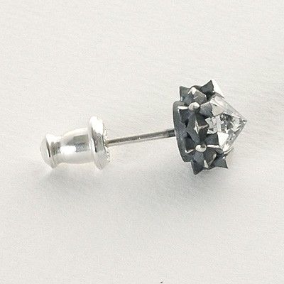 シルバースタッドピアス(片耳用)