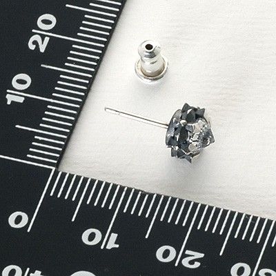 シルバースタッドピアス(片耳用)