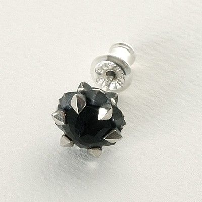 シルバースタッドピアス(片耳用)