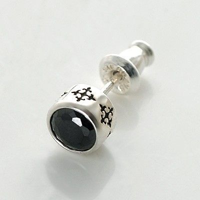 シルバースタッドピアス(片耳用)