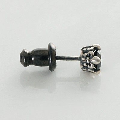 シルバースタッドピアス(片耳用)