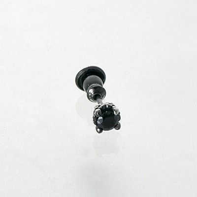 シルバースタッドピアス(片耳用)