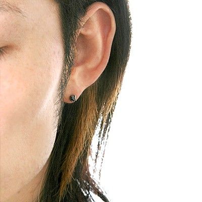 シルバースタッドピアス(片耳用)