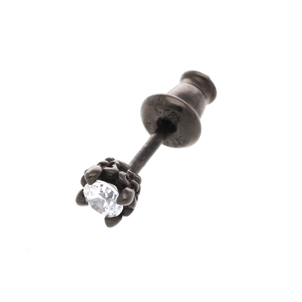 シルバースタッドピアス(片耳用)