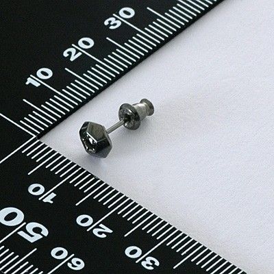 シルバースタッドピアス(片耳用)