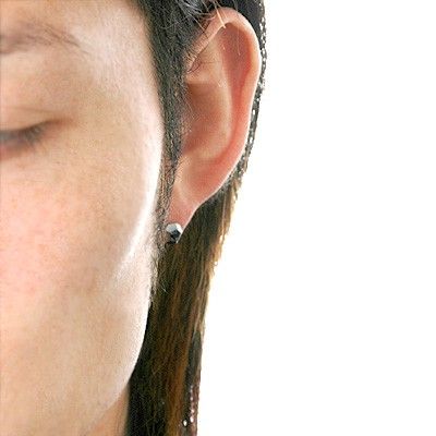シルバースタッドピアス(片耳用)