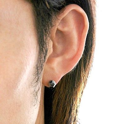 シルバースタッドピアス(片耳用)