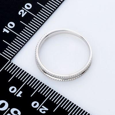 ホワイトゴールドリング