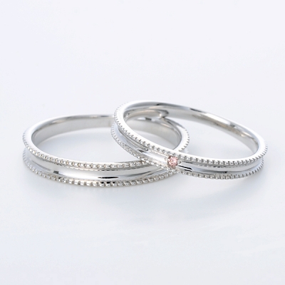 ホワイトゴールドペアリング