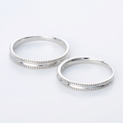 ホワイトゴールドペアリング