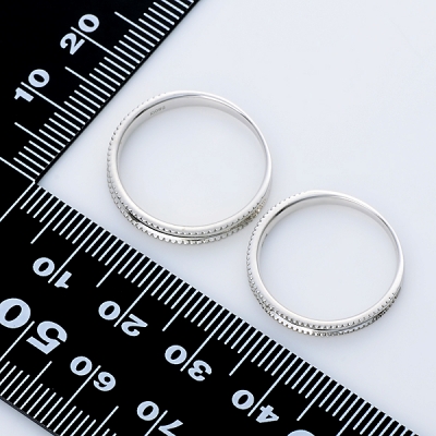 ホワイトゴールドペアリング