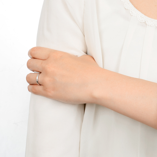 ホワイトゴールドペアリング