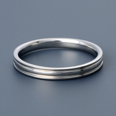 ホワイトゴールドリング