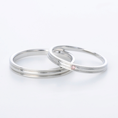 ホワイトゴールドペアリング