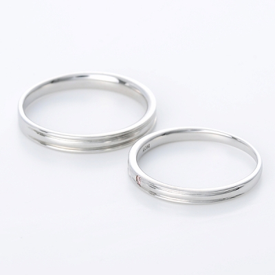 ホワイトゴールドペアリング