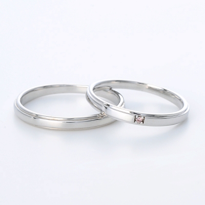 ホワイトゴールドペアリング