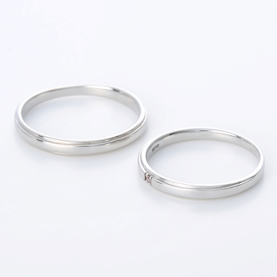 ホワイトゴールドペアリング