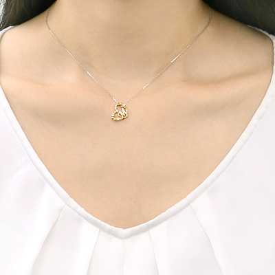 シルバーネックレス