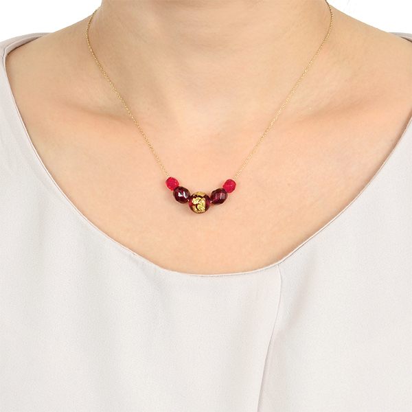 ブラスネックレス