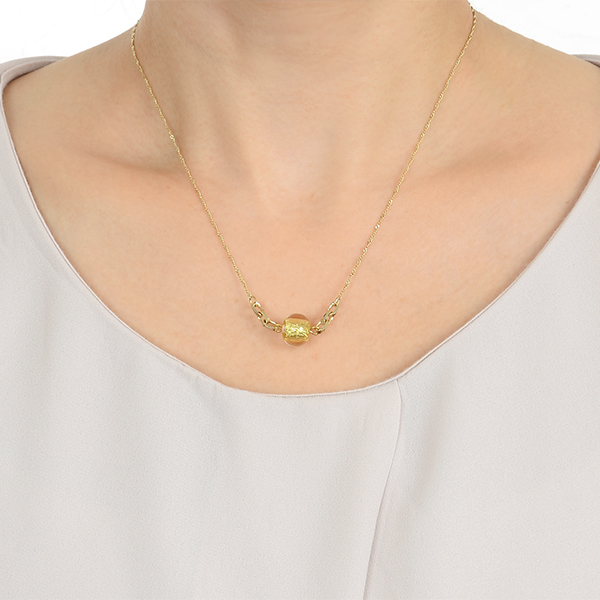 ブラスネックレス